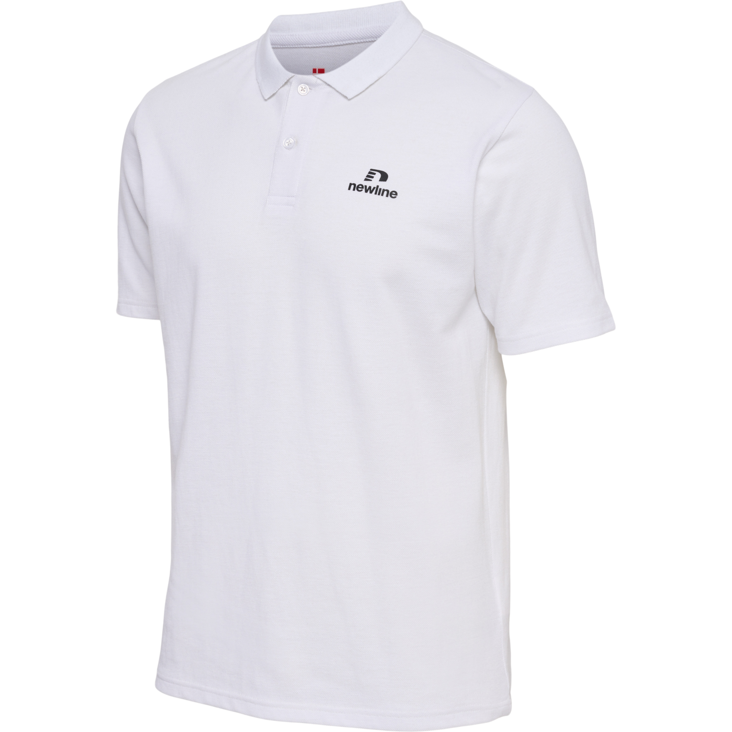 nwlLEA COTTON POLO MEN, WHITE, packshot