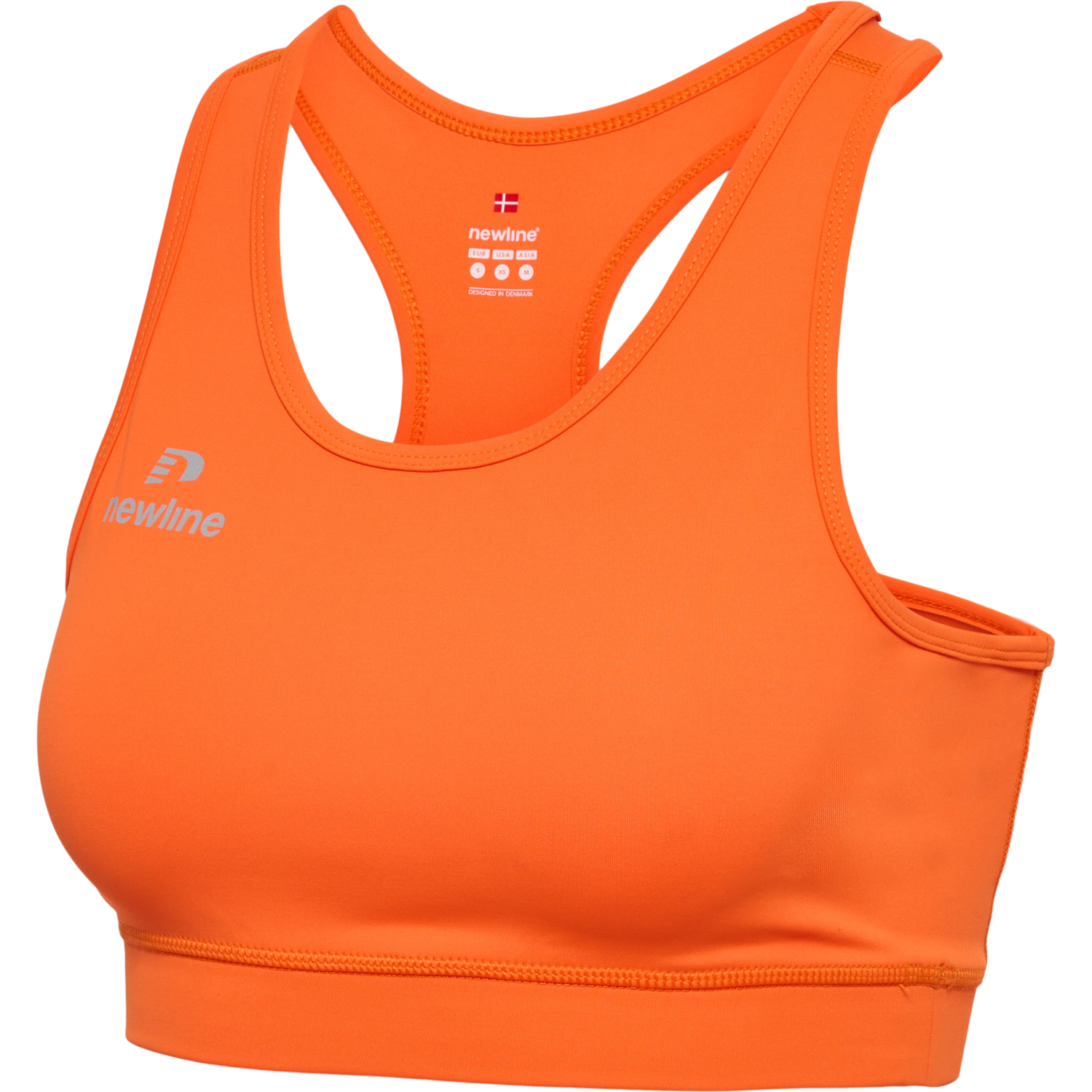 WOMEN'S ATHLETIC TOP, ORANGE TIGER, packshot