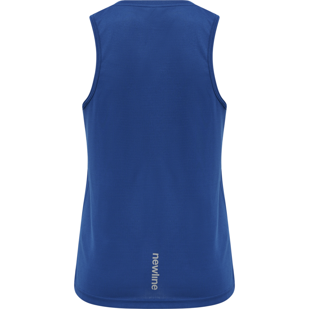KIDS CORE RUNNING SINGLET, TRUE BLUE, packshot
