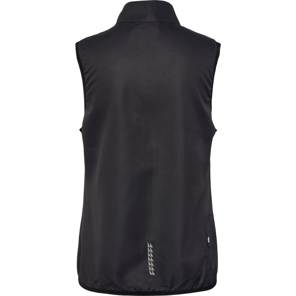 nwlNASHVILLE GILET WOMAN, BLACK, packshot