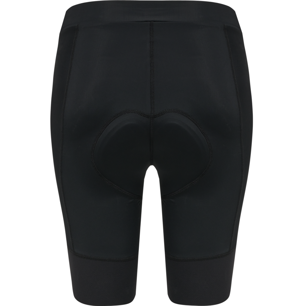 WOMENS CORE BIKE PANEL SHORTS, BLACK, packshot