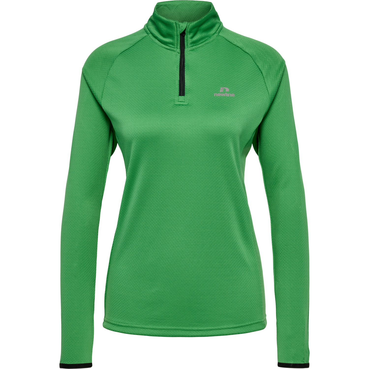 nwlPHOENIX 1/2 ZIP L/S WOMAN, MEDIUM GREEN, packshot