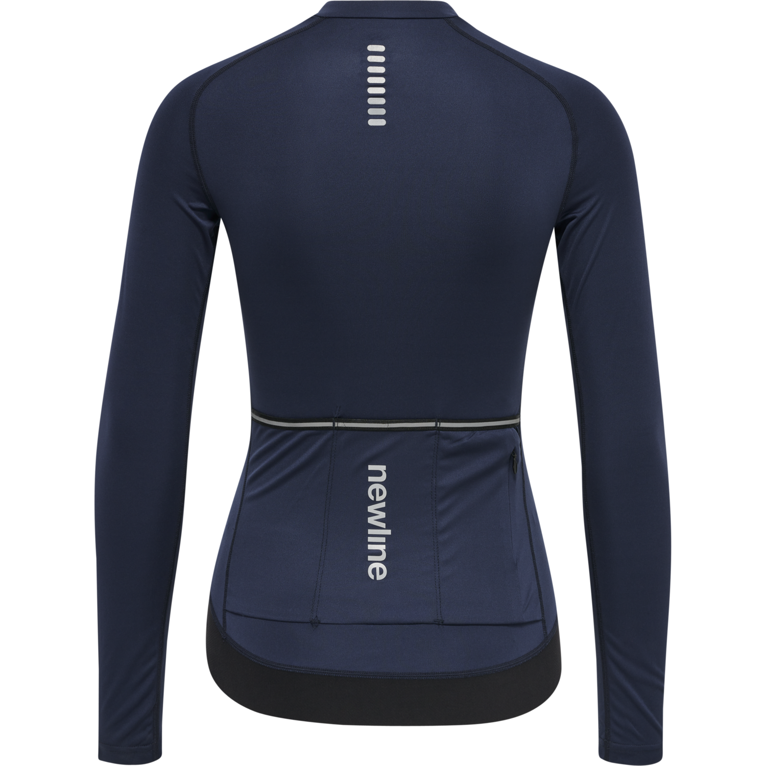 WOMENS CORE BIKE L/S JERSEY, BLACK IRIS, packshot