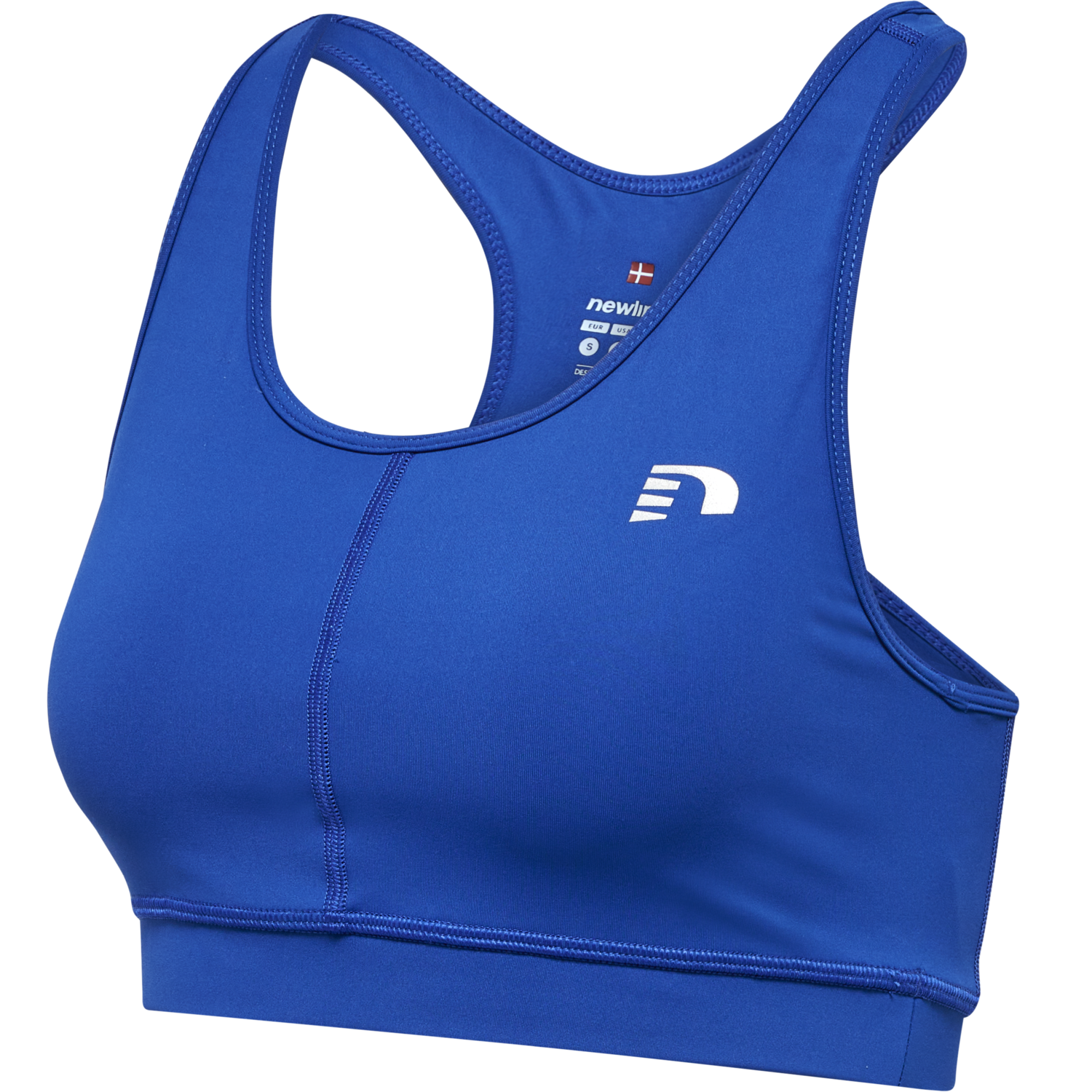 WOMEN CORE ATHLETIC TOP, TRUE BLUE, packshot