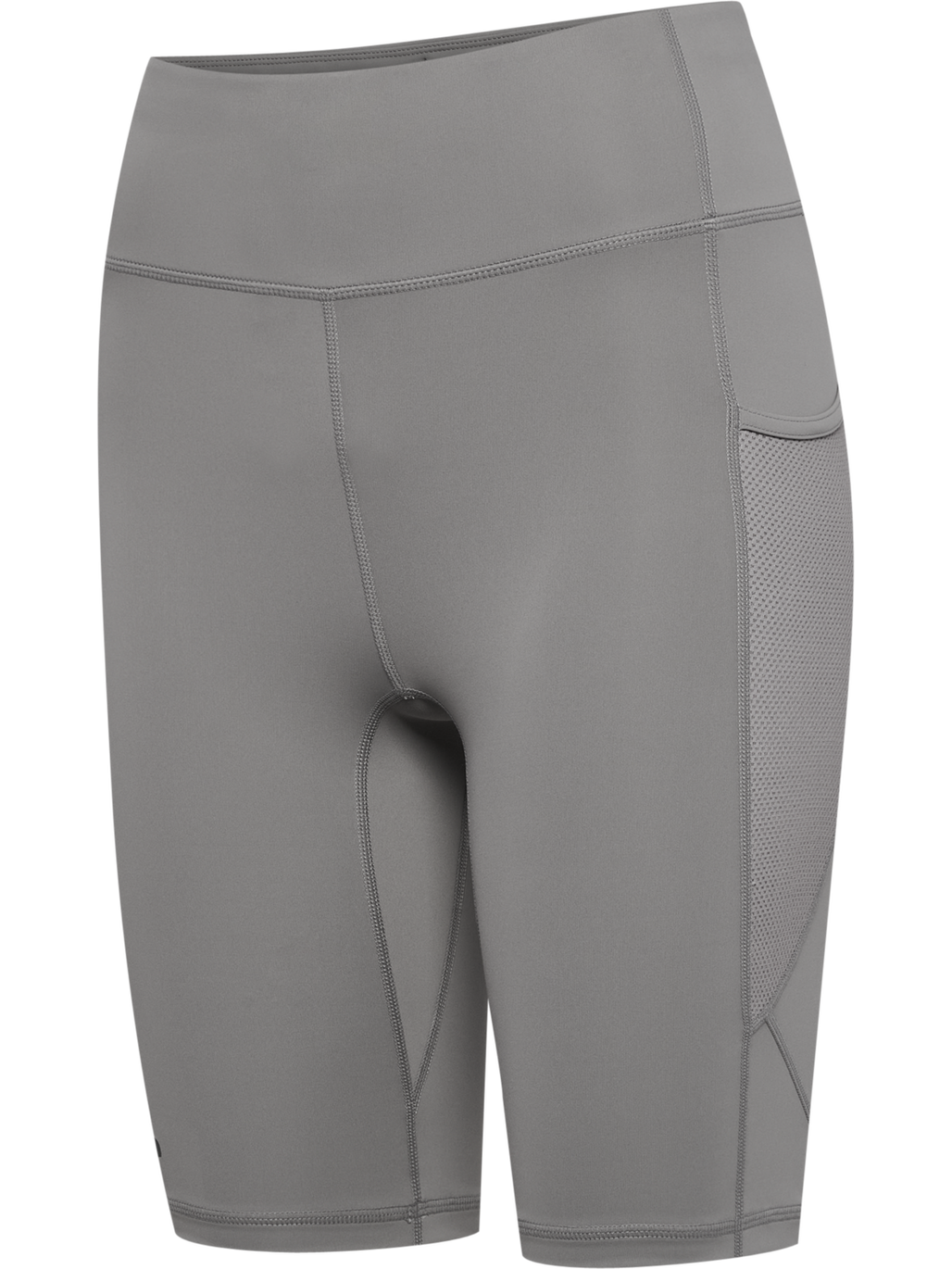 nwlRACE HW POCKET W SHORT TIGHTS, TITANIUM, packshot