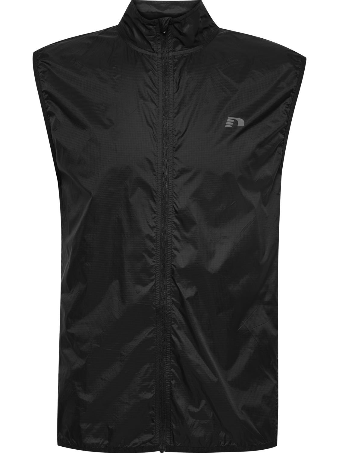 nwlPACKABLE TRAIL VEST, BLACK, packshot