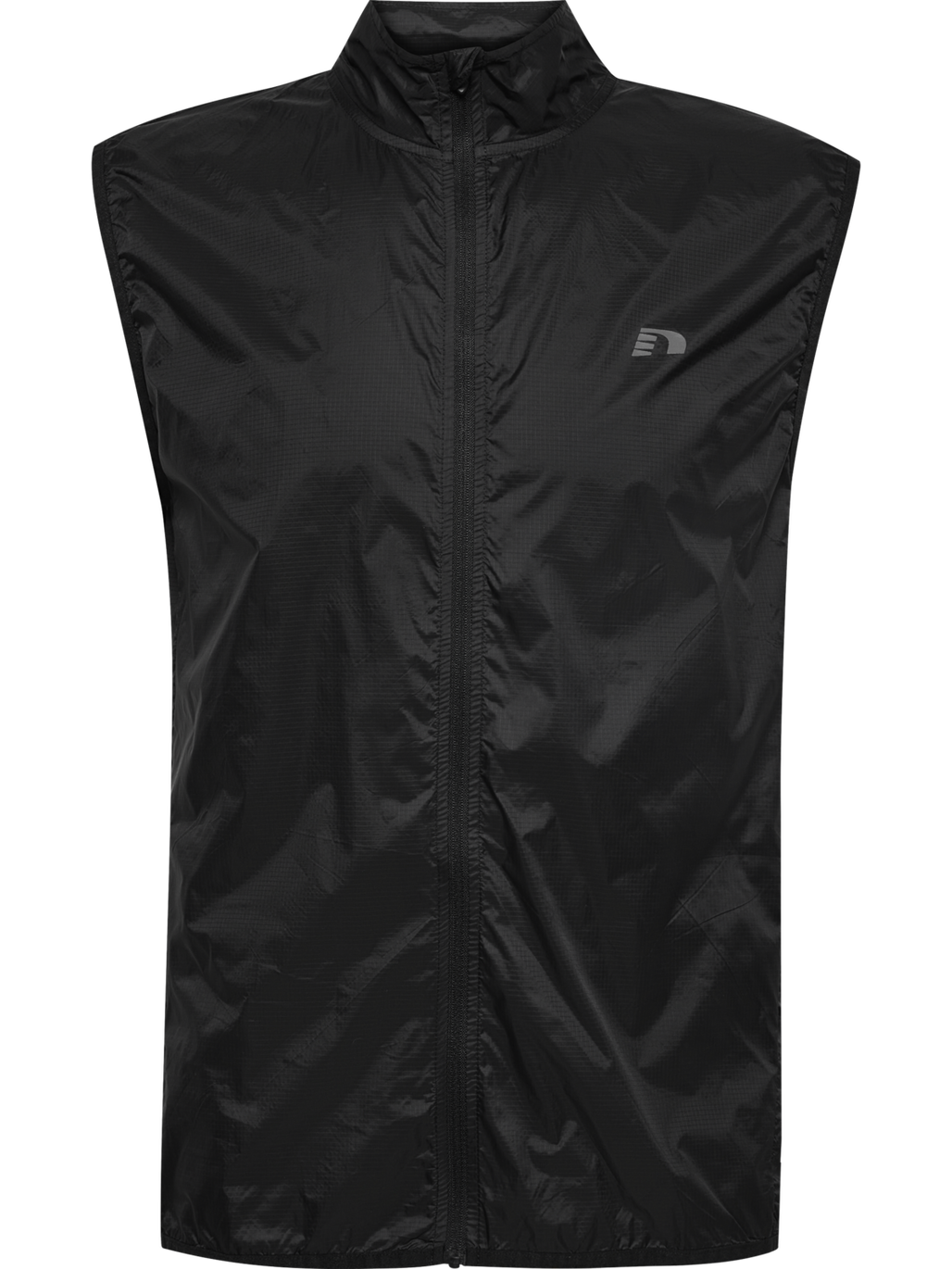 nwlPACKABLE TRAIL VEST, BLACK, packshot