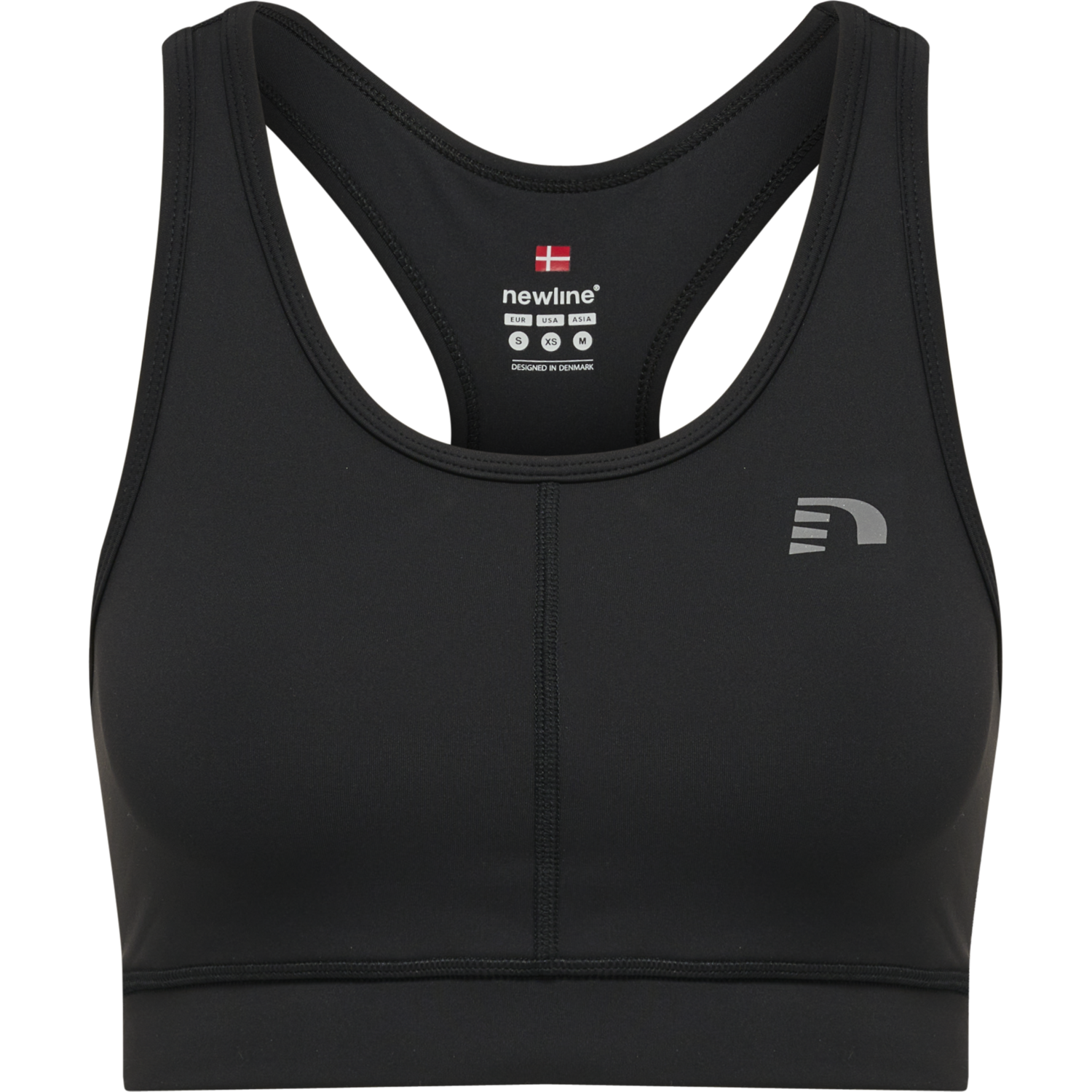 WOMEN CORE ATHLETIC TOP, BLACK, packshot
