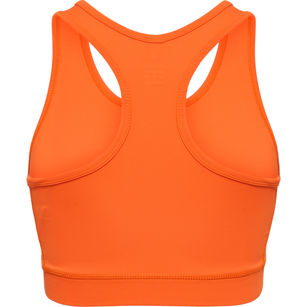 WOMEN'S ATHLETIC TOP, ORANGE TIGER, packshot