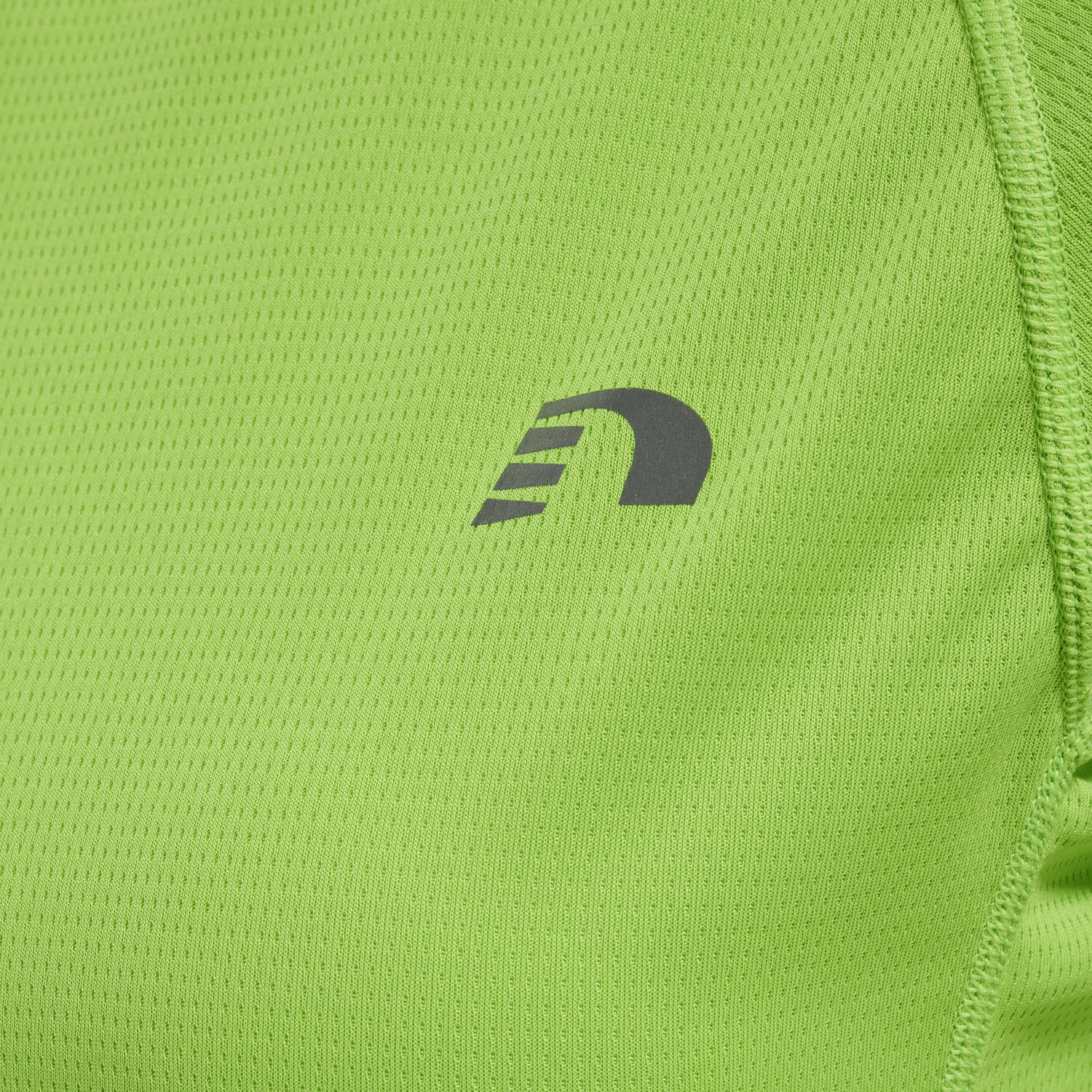 WOMEN CORE RUNNING T-SHIRT S/S, GREEN FLASH, packshot