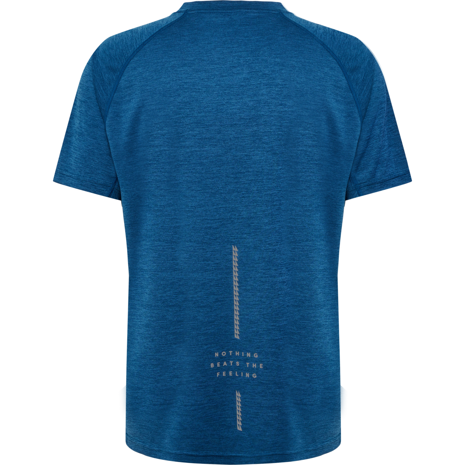 nwlORLANDO T-SHIRT S/S MEN, MAJOLICA BLUE MELANGE, packshot