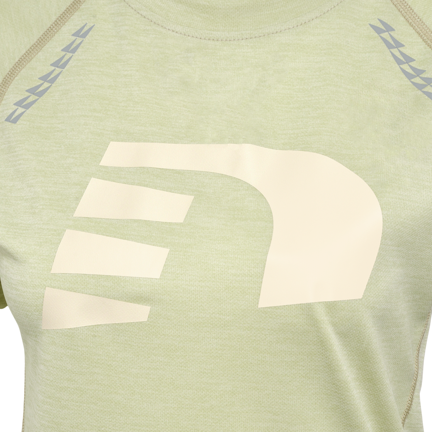 nwlORLANDO T-SHIRT S/S WOMAN, AGATE GREY MELANGE, packshot