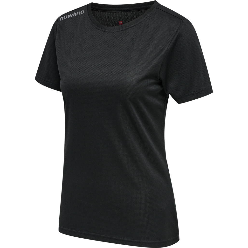 WOMEN CORE FUNCTIONAL T-SHIRT S/S, BLACK, packshot