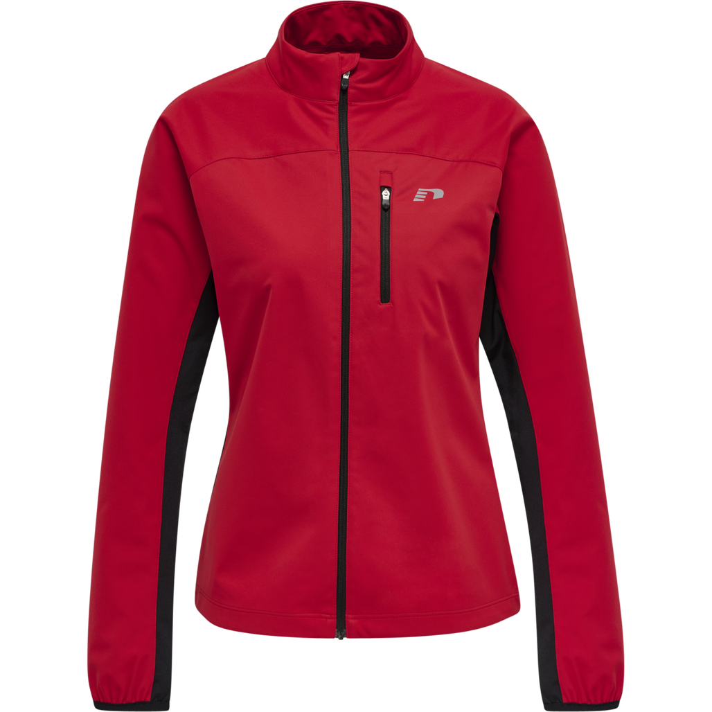 WOMEN CORE CROSS JACKET, TANGO RED, packshot