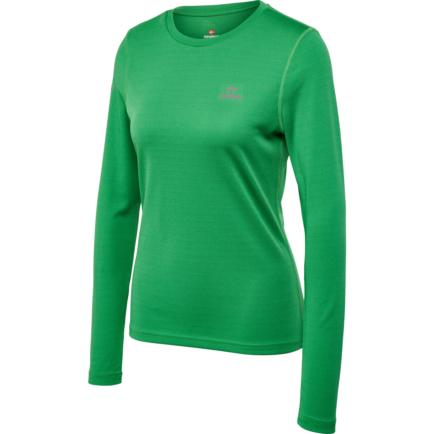 nwlMEMPHIS T-SHIRT L/S WOMAN, MEDIUM GREEN, packshot