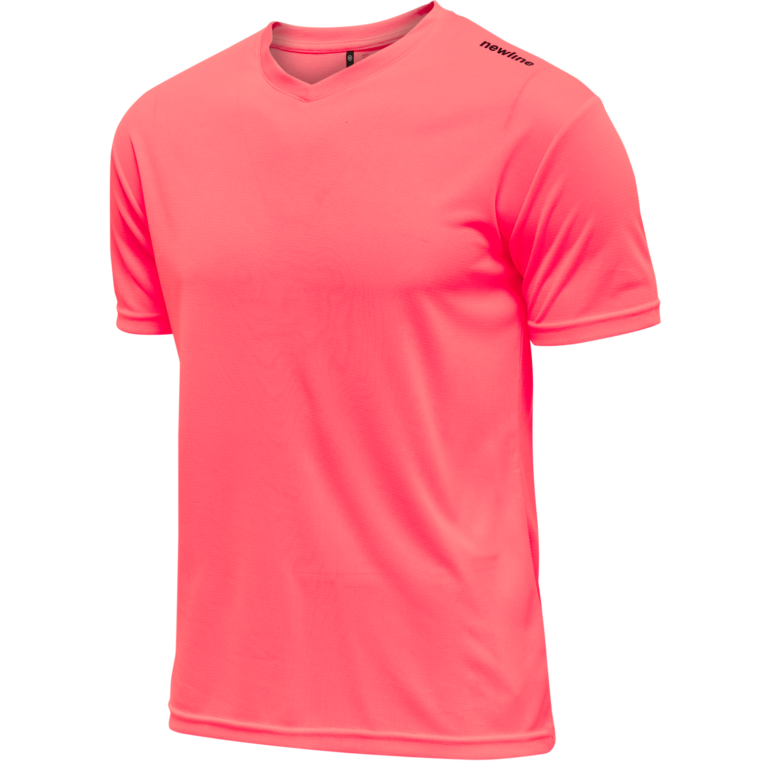 BASE COOL TEE, FLUO PINK, packshot