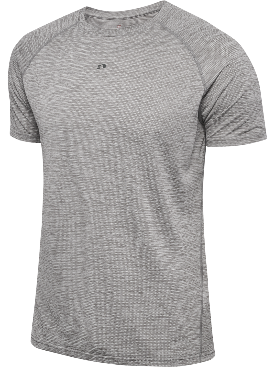 nwlACTIVE T-SHIRT S/S, GRAY CONTOURS, packshot
