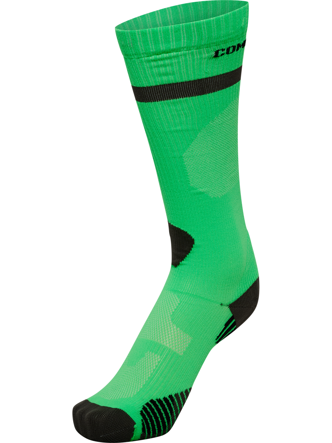 COMPRESSION SOCK, NEON GREEN, packshot