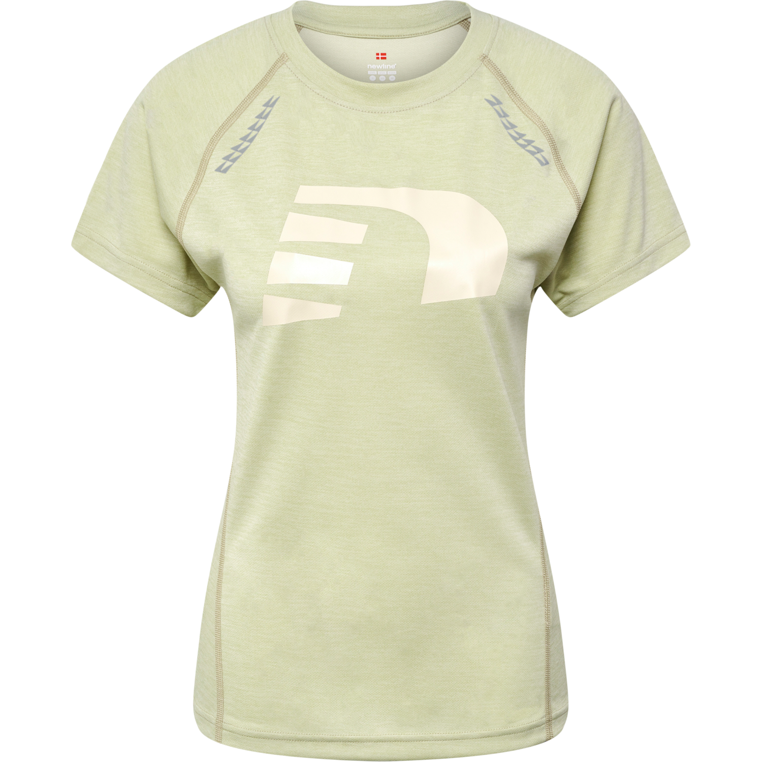 nwlORLANDO T-SHIRT S/S WOMAN, AGATE GREY MELANGE, packshot