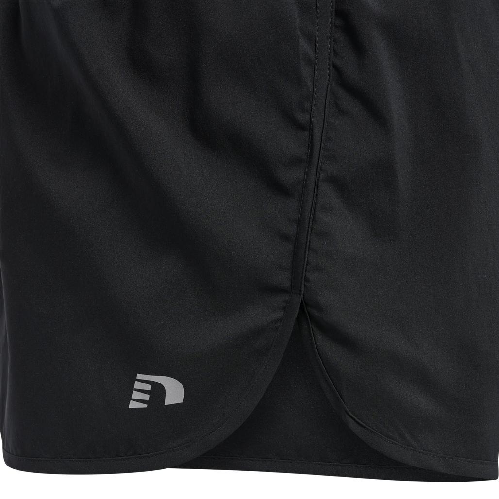 MEN CORE SPLIT SHORTS, BLACK, packshot