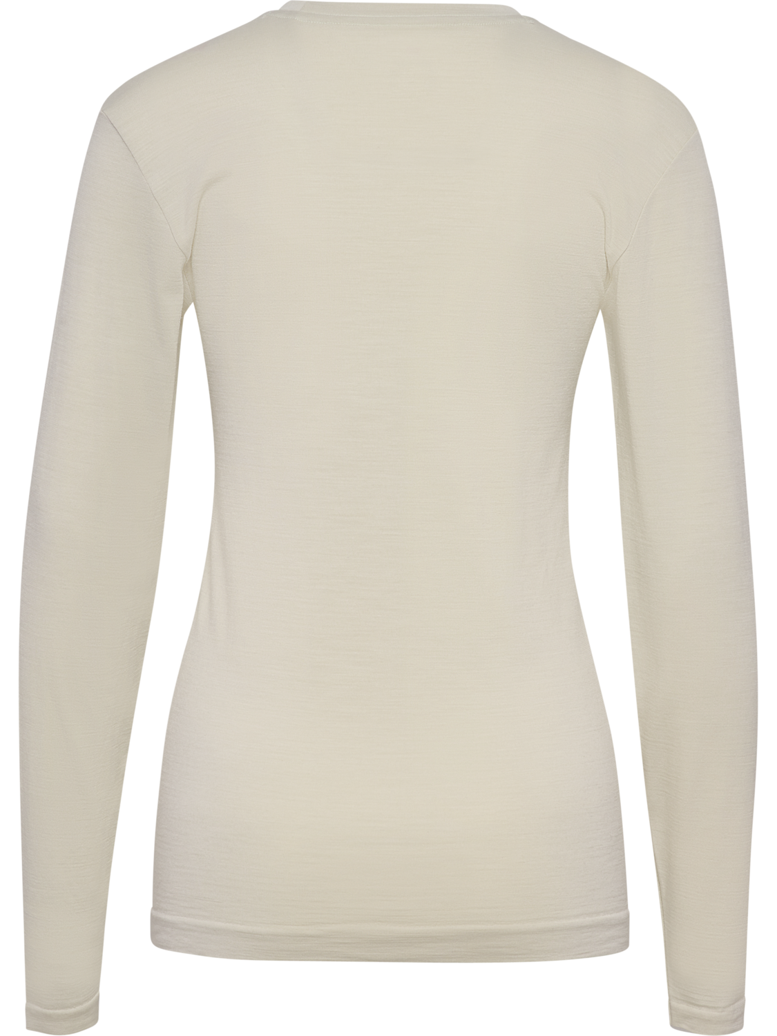 nwlTHERMA WOOL BLEND T-SHIRT L/S W, SILVER BIRCH, packshot