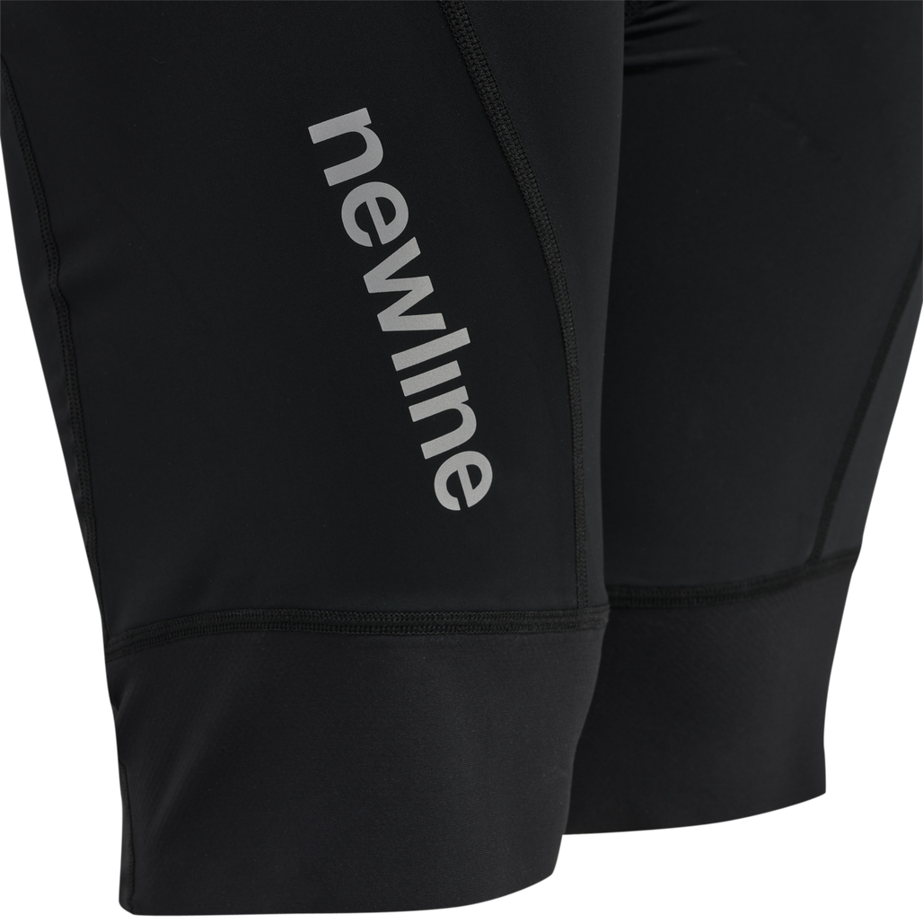MENS CORE BIKE PANEL BIB SHORTS, BLACK/WHITE, packshot