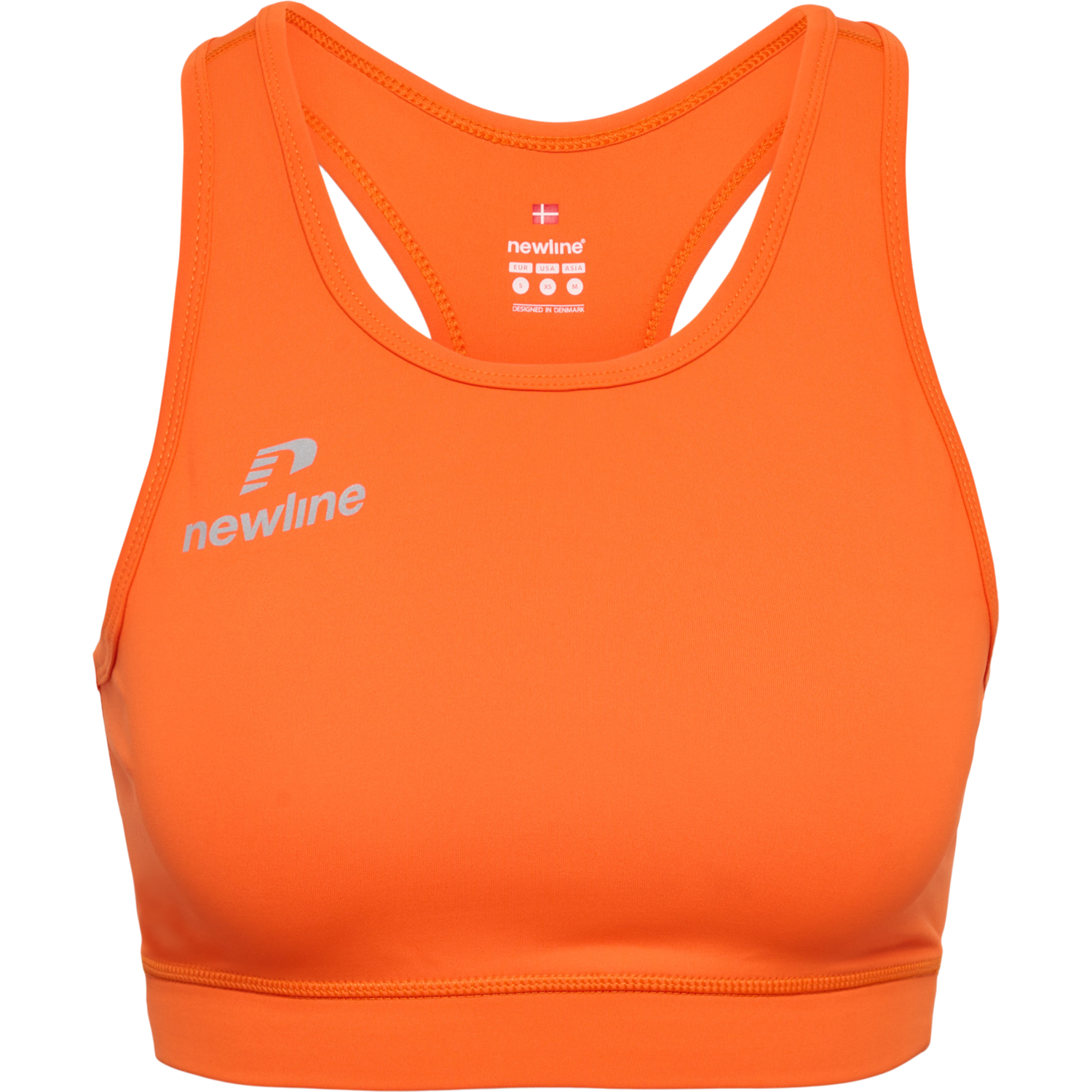 WOMEN'S ATHLETIC TOP, ORANGE TIGER, packshot
