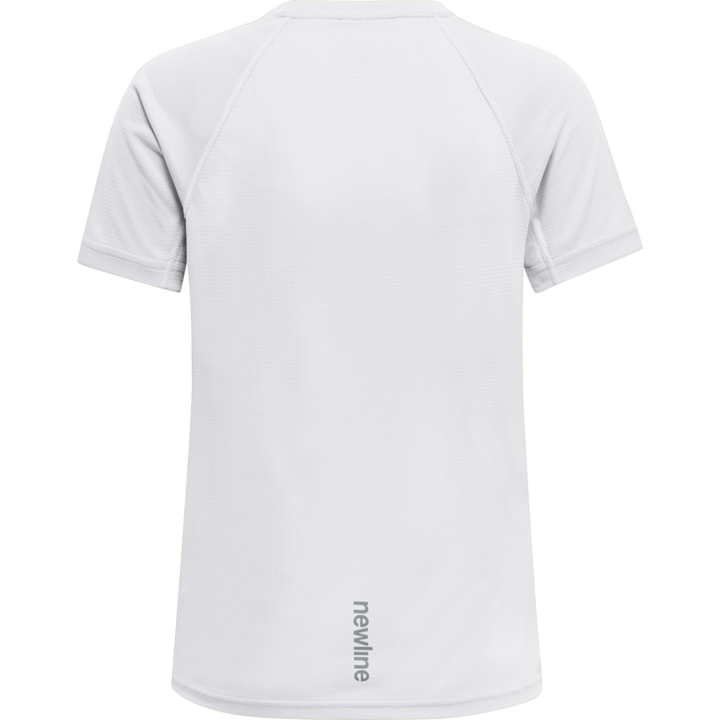 KIDS CORE RUNNING T-SHIRT S/S, WHITE, packshot