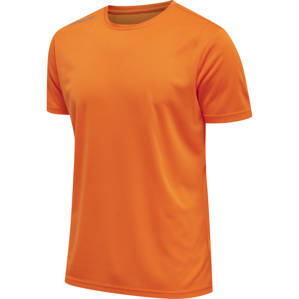 MEN CORE FUNCTIONAL T-SHIRT S/S, ORANGE TIGER, packshot