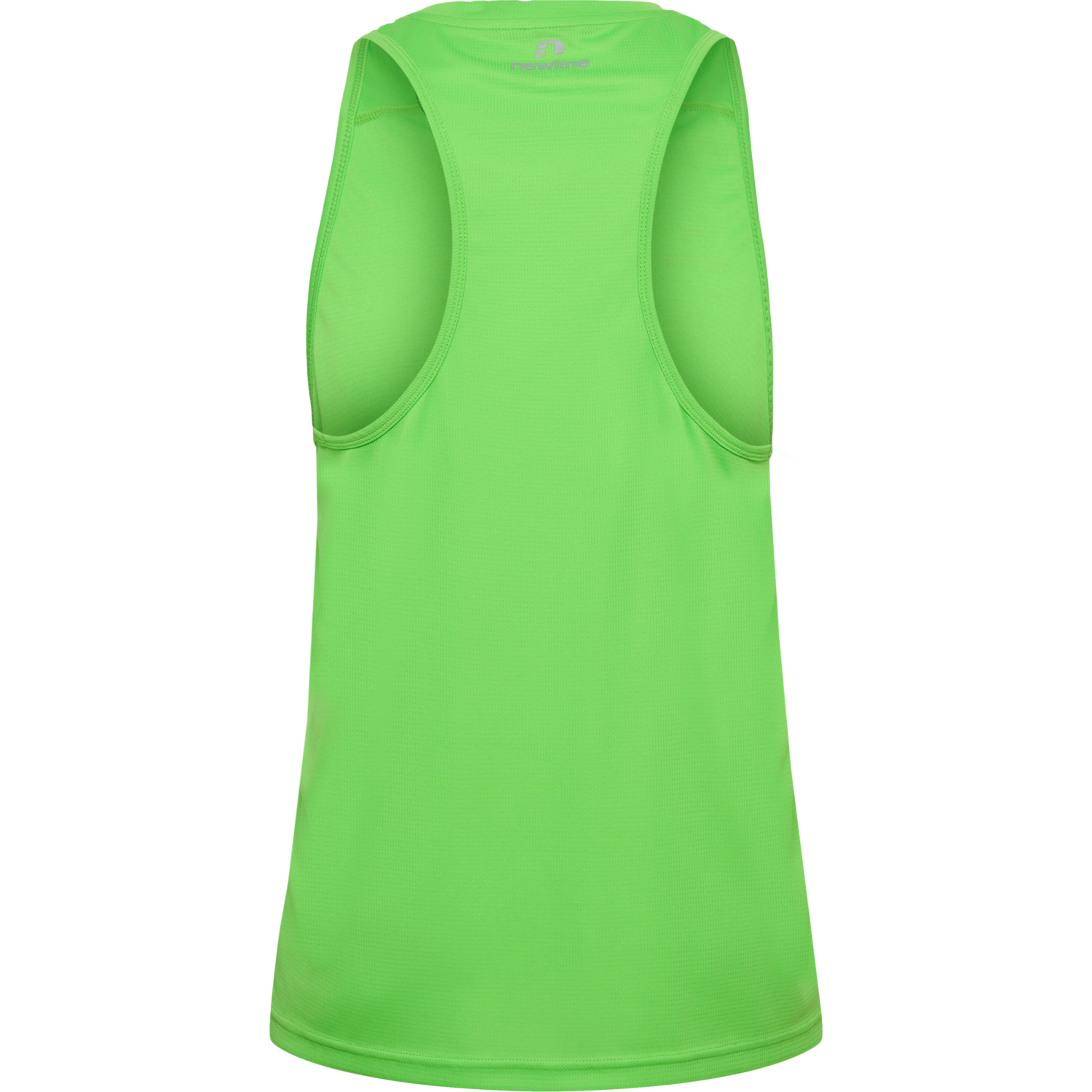 MEN'S ATHLETIC RUNNING SINGLET, GREEN FLASH, packshot