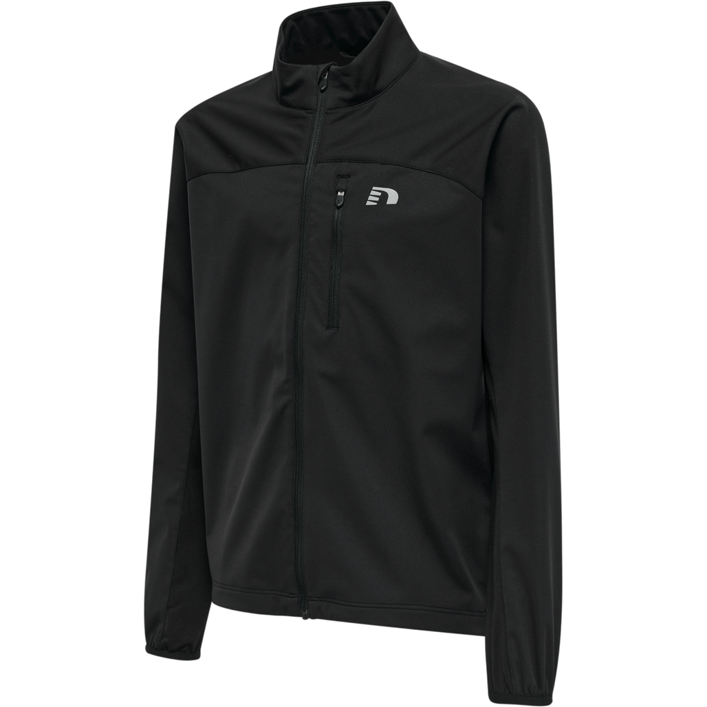 KIDS CORE CROSS JACKET, BLACK, packshot