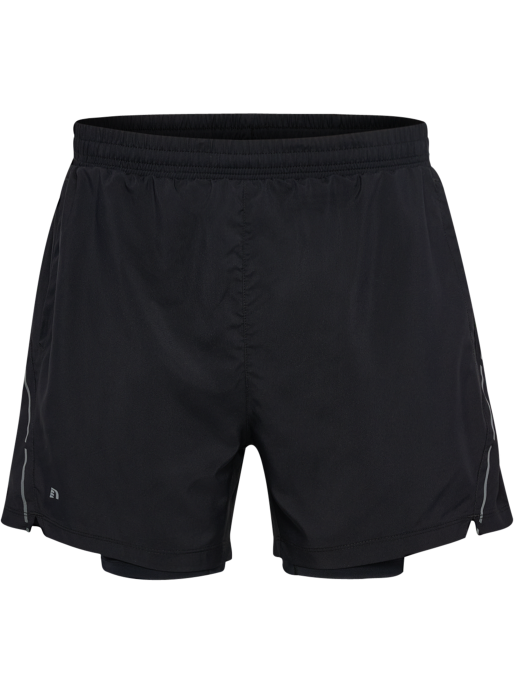 nwlFAST 2IN1 W SHORTS, BLACK, packshot