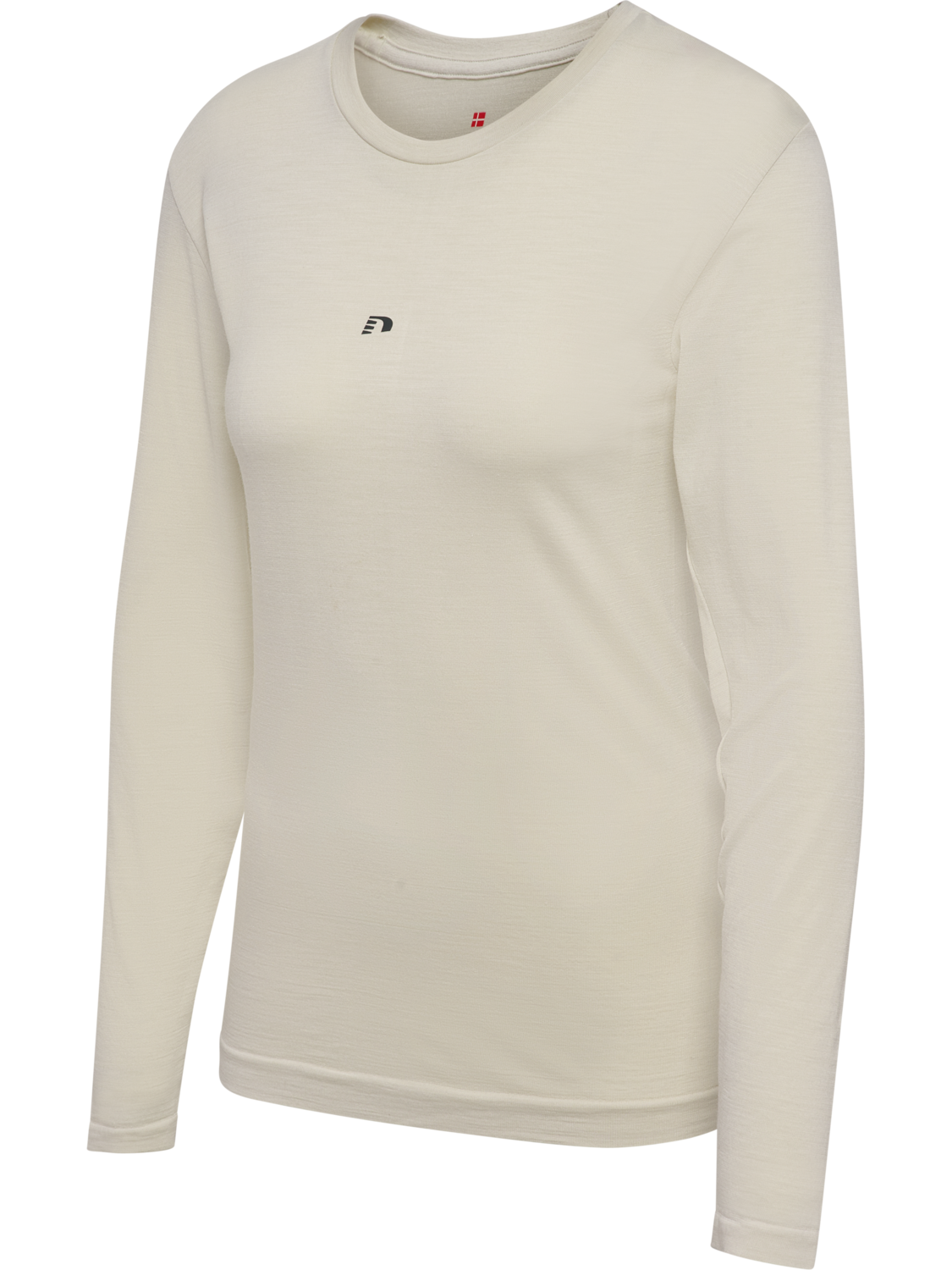 nwlTHERMA WOOL BLEND T-SHIRT L/S W, SILVER BIRCH, packshot