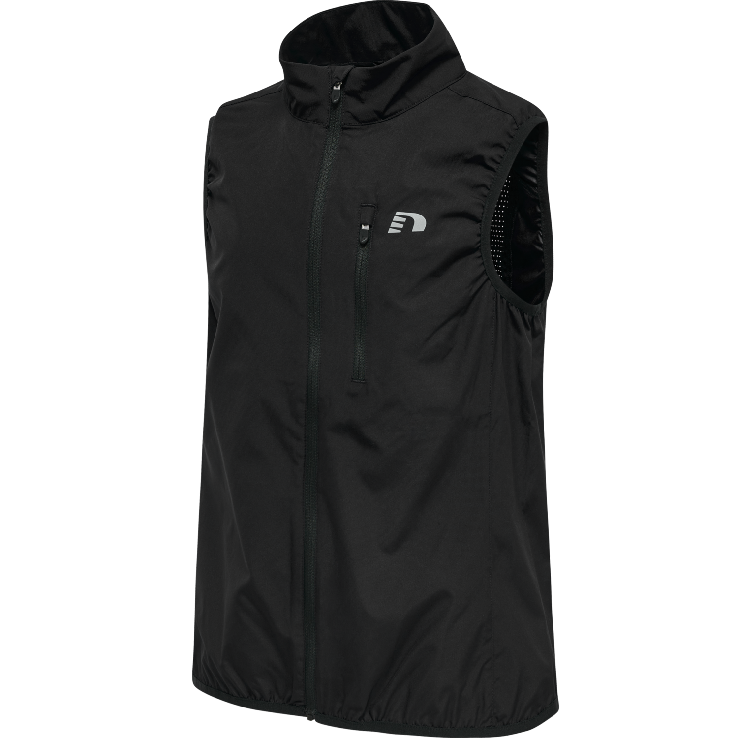 KIDS CORE GILET, BLACK, packshot