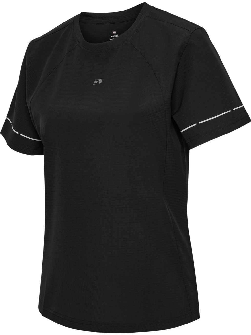 nwlBREATHE W T-SHIRT, BLACK, packshot