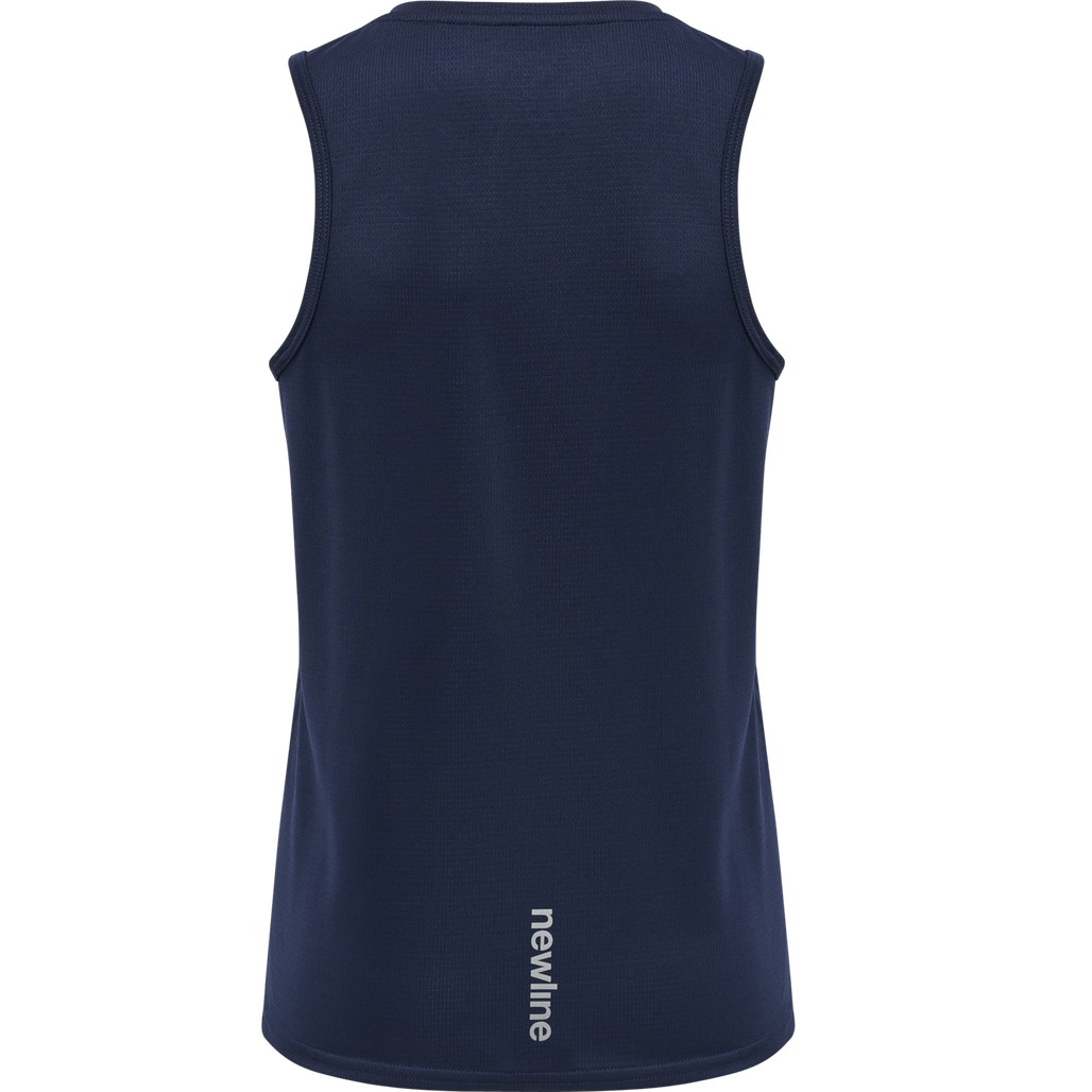 KIDS CORE RUNNING SINGLET, BLACK IRIS, packshot