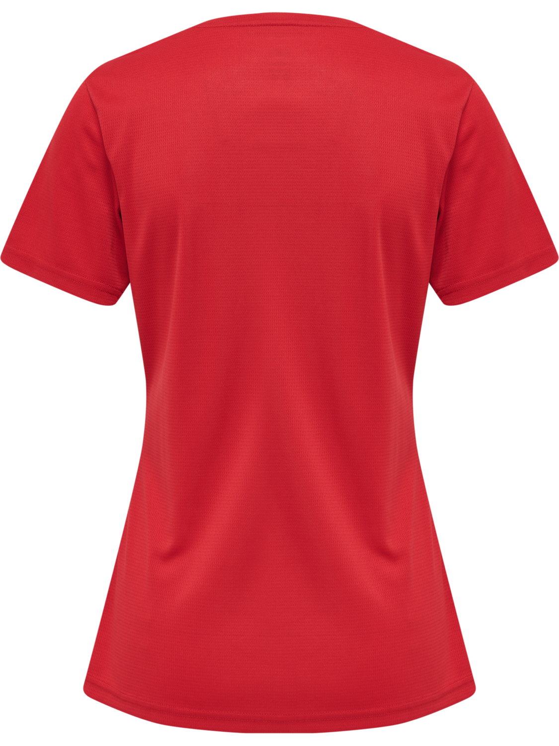 WOMEN CORE FUNCTIONAL T-SHIRT S/S, TANGO RED, packshot