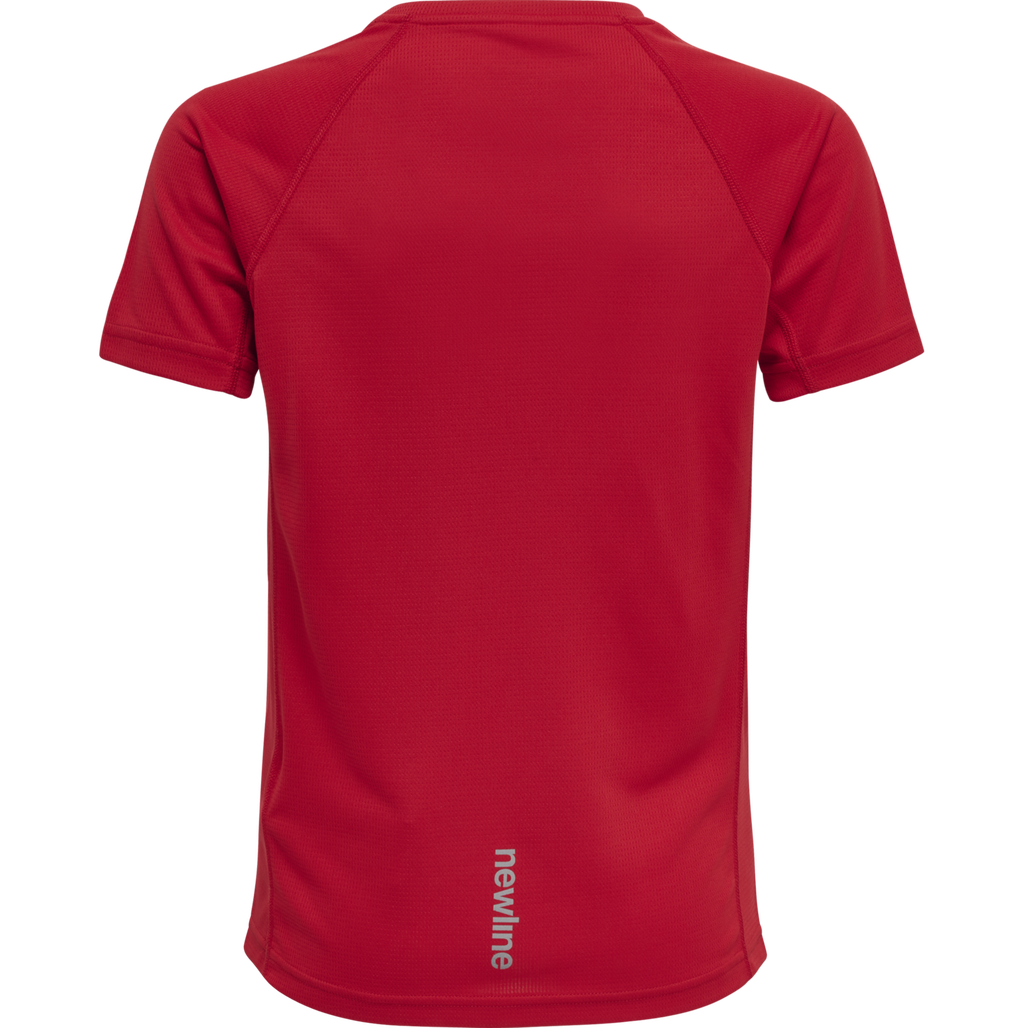 KIDS CORE RUNNING T-SHIRT S/S, TANGO RED, packshot