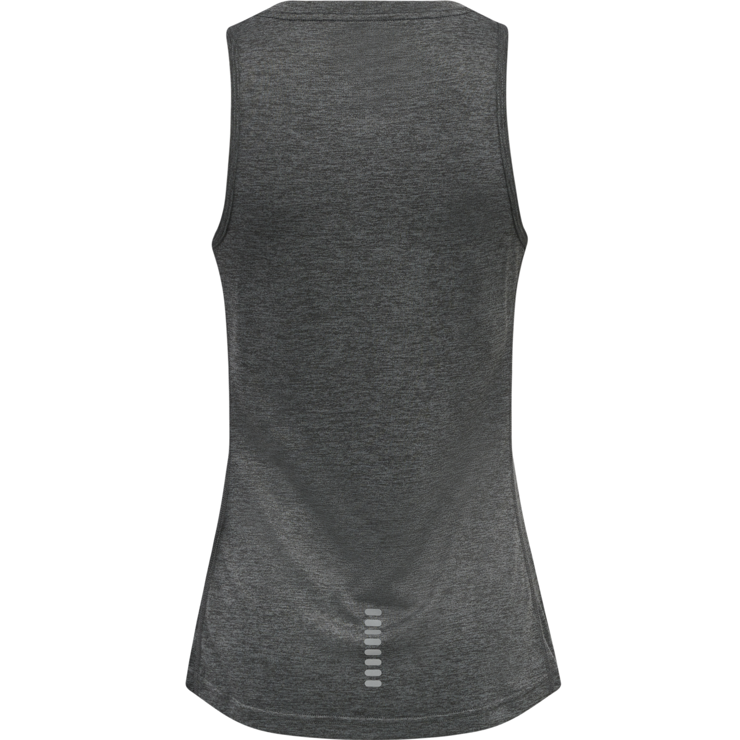 WOMEN RUNNING SINGLET, FORGED IRON MELANGE, packshot