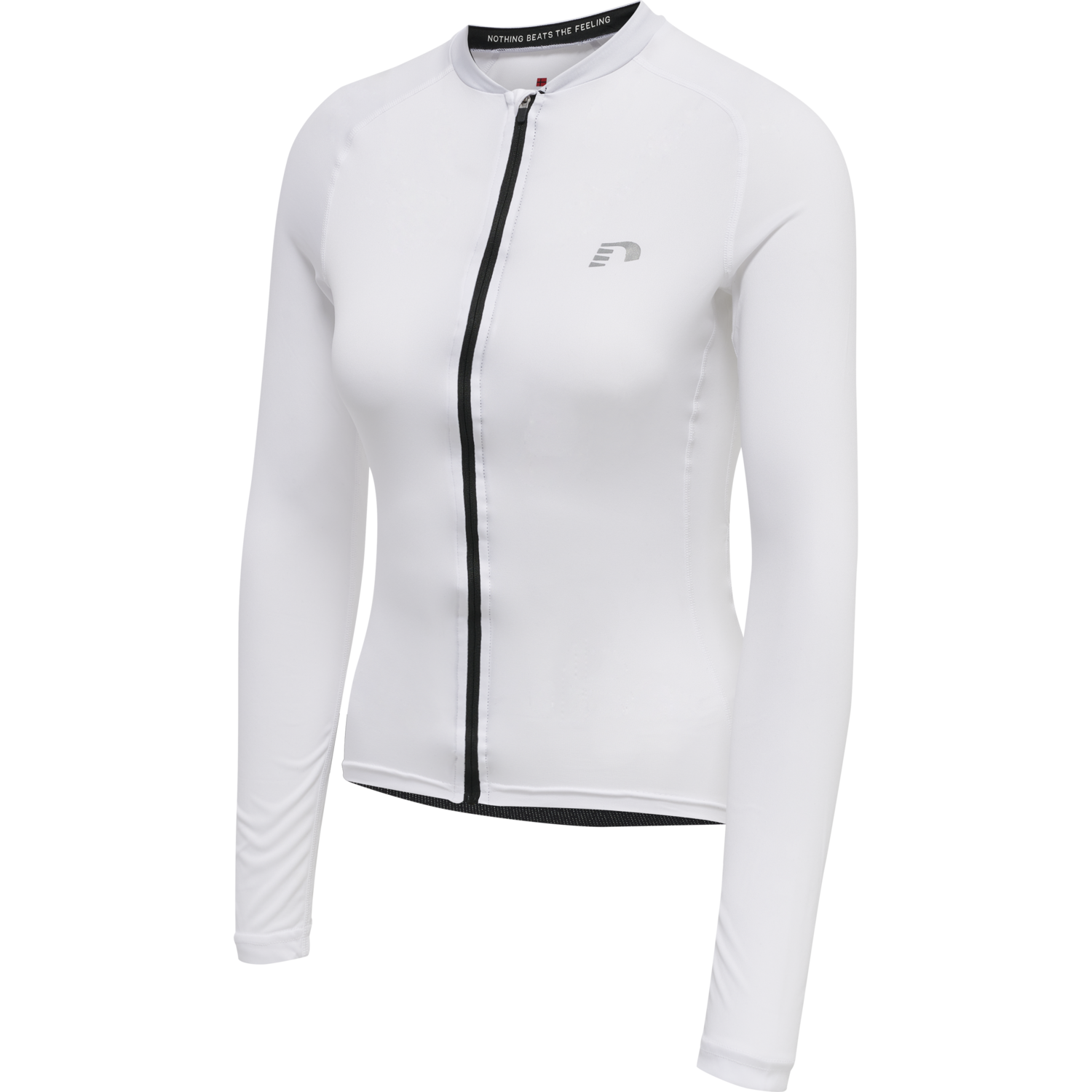 WOMENS CORE BIKE L/S JERSEY, WHITE, packshot