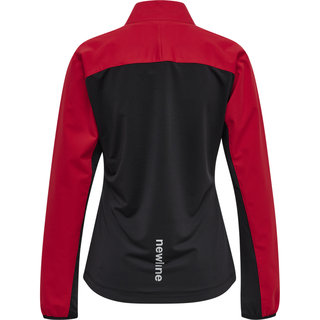 WOMEN CORE CROSS JACKET, TANGO RED, packshot