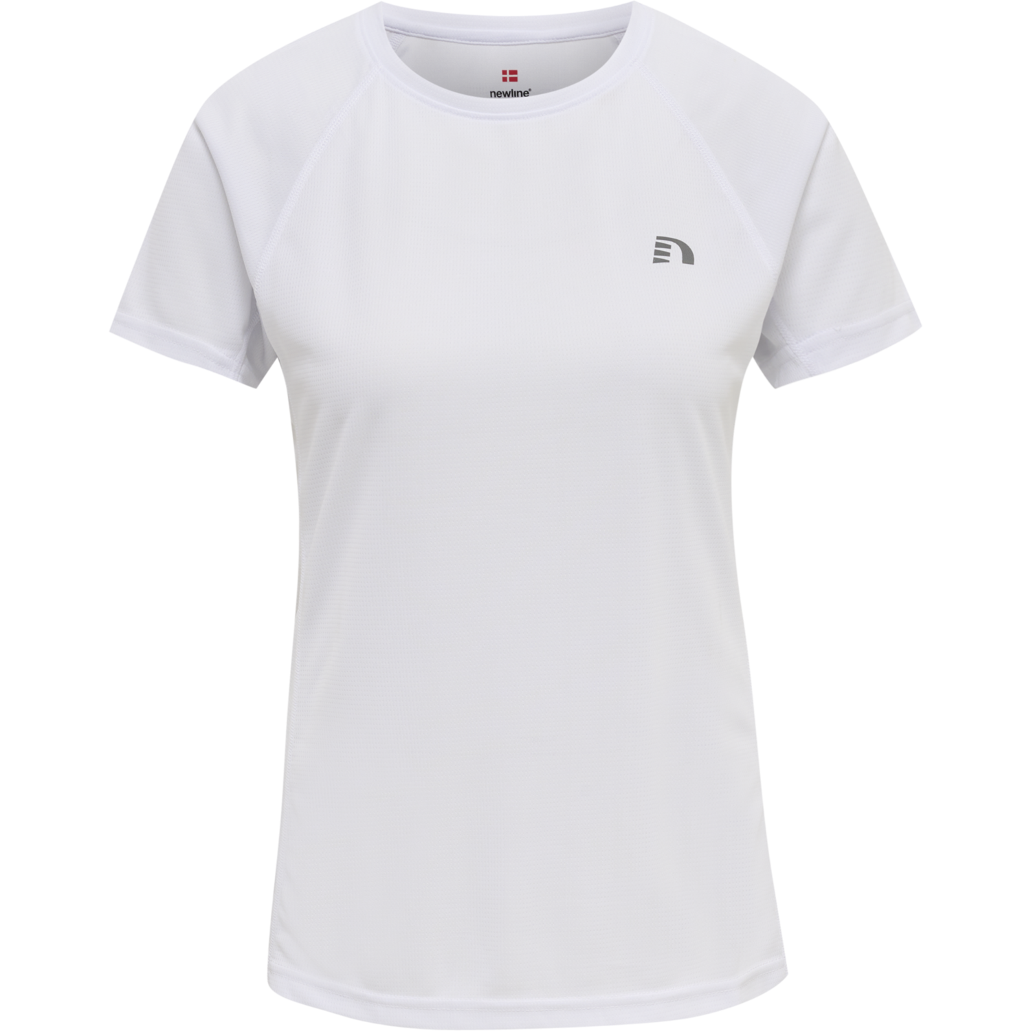 WOMEN CORE RUNNING T-SHIRT S/S, WHITE, packshot