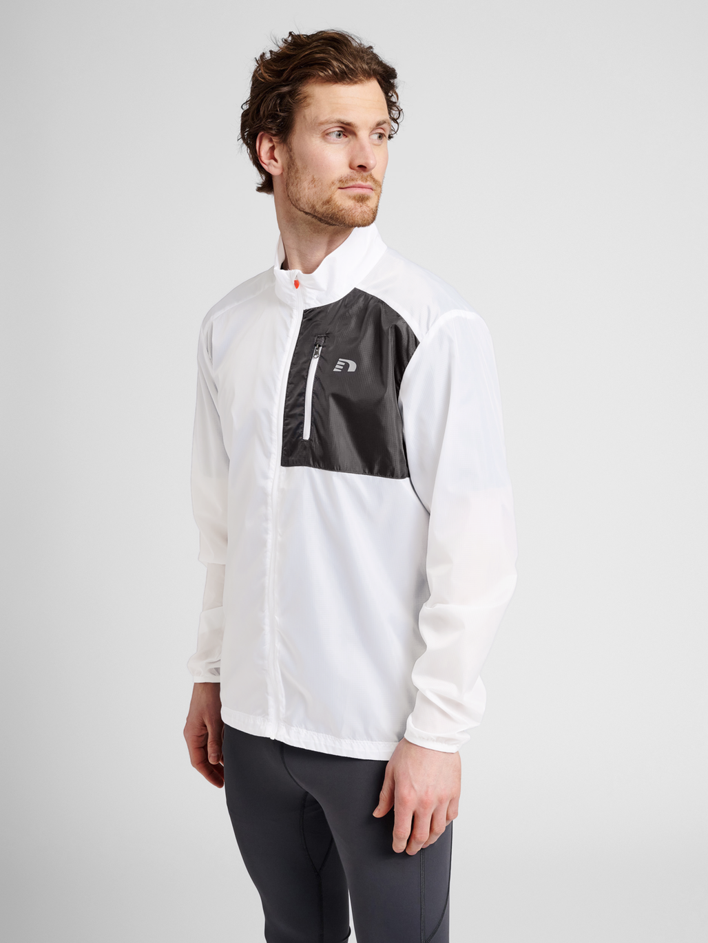 Men's long sleeve panoramic packable jacket clearance