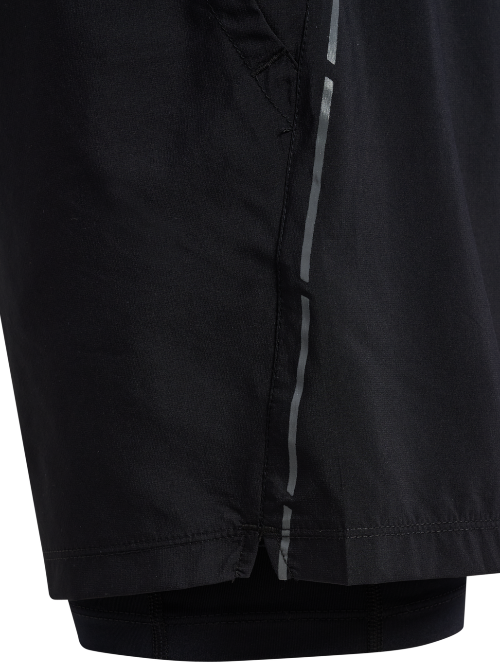 nwlFAST 2IN1 SHORTS, BLACK, packshot