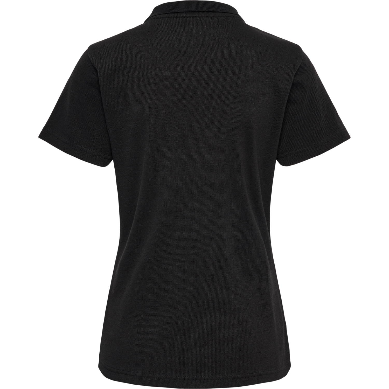 nwlLEA COTTON POLO WOMEN, BLACK, packshot