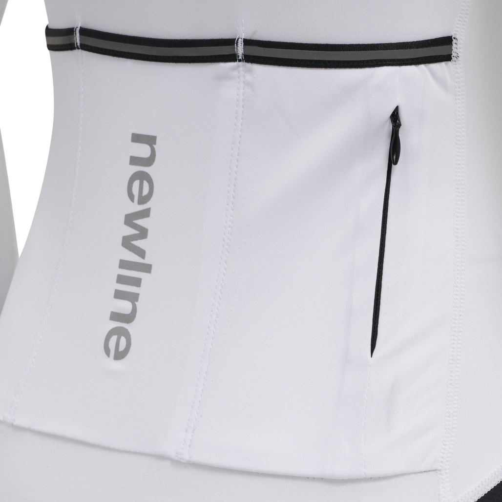 WOMENS CORE BIKE L/S JERSEY, WHITE, packshot