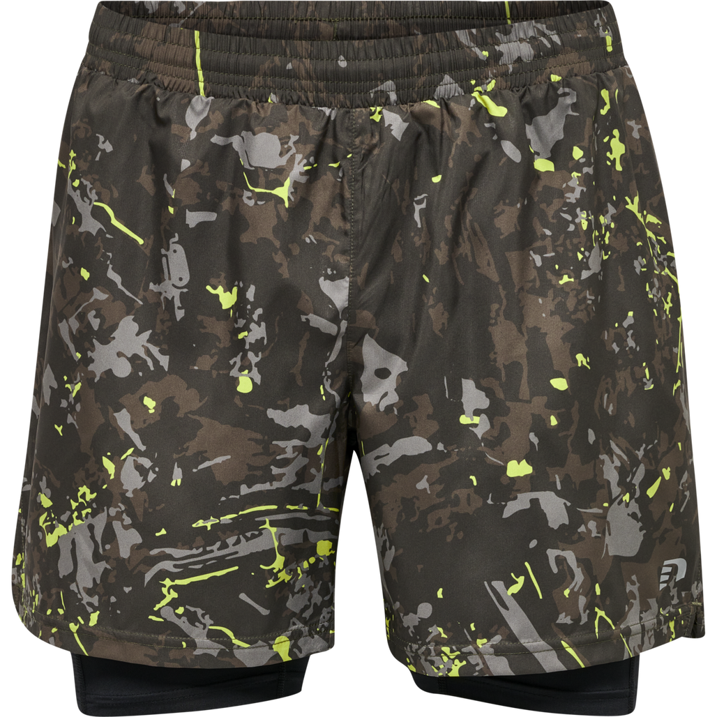 nwlKANSAS 2-IN-1 SHORTS MEN, TERRAIN AOP, packshot