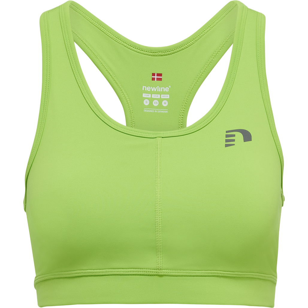 WOMEN CORE ATHLETIC TOP, GREEN FLASH, packshot