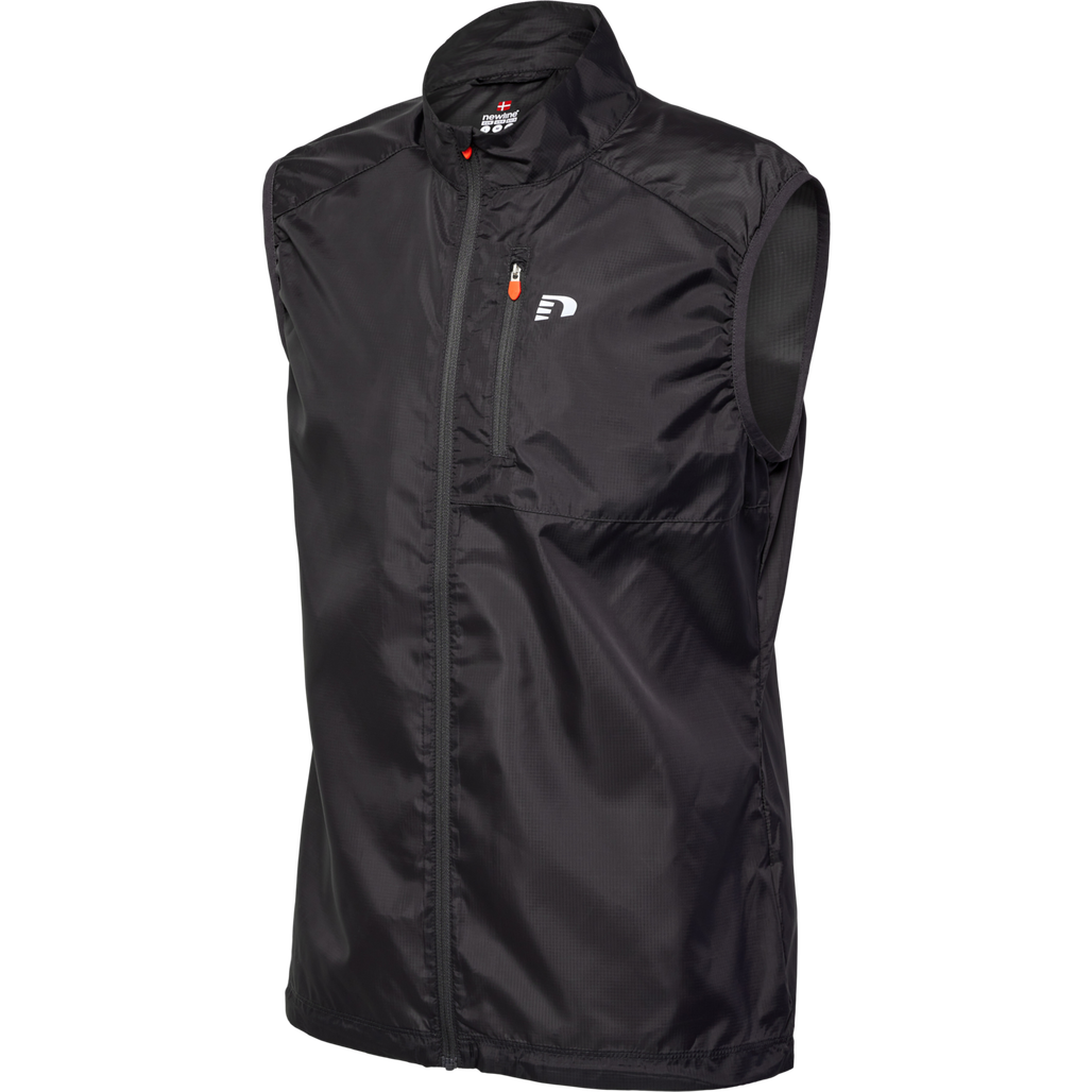 MEN PACKABLE TECH GILET, FORGED IRON, packshot