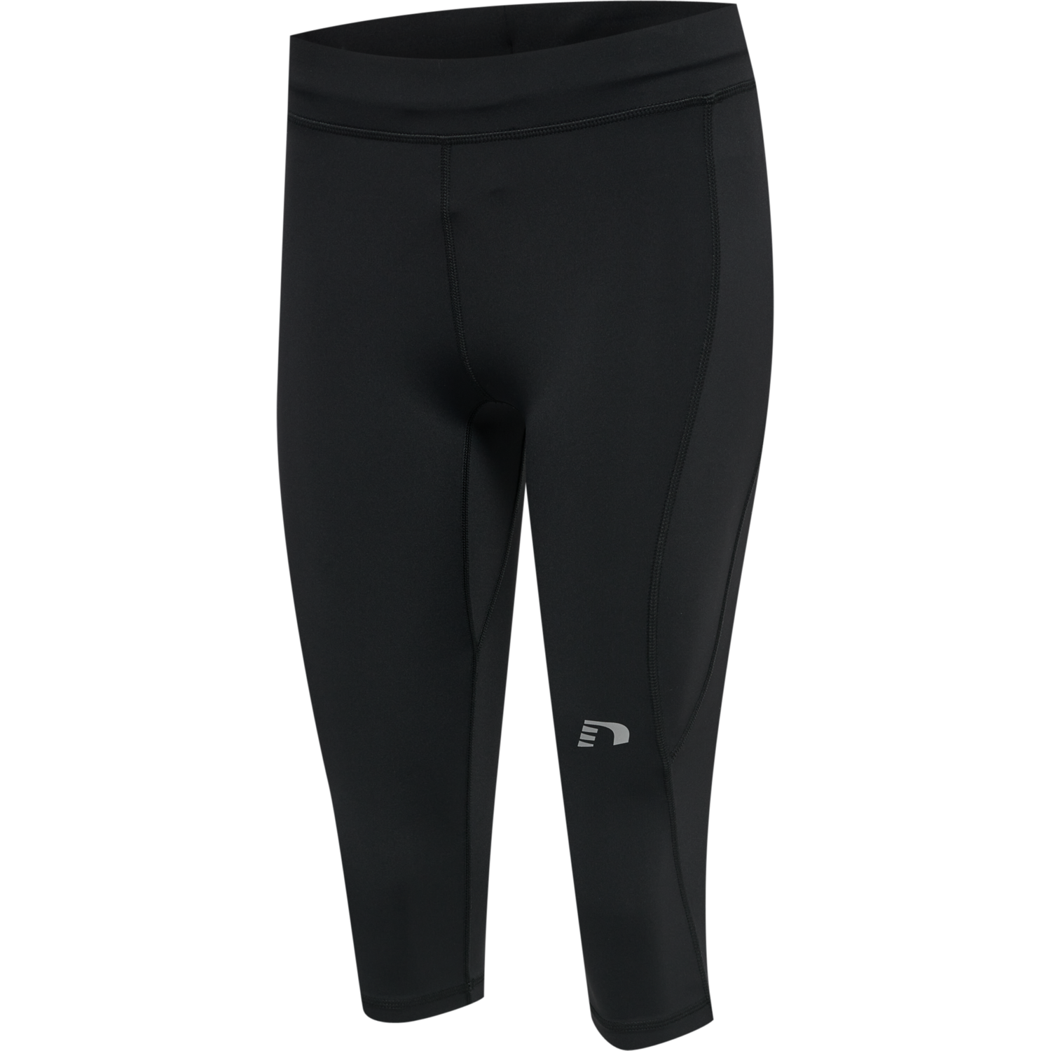 WOMEN CORE KNEE TIGHTS, BLACK, packshot